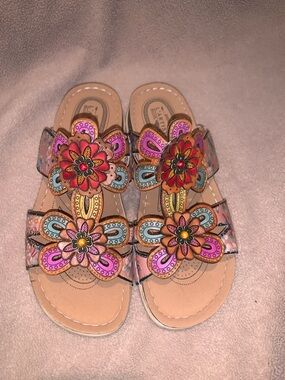 L’Artiste by Spring Step Leather Sandal